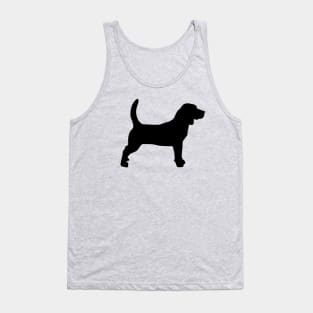 Black Beagle Tank Top